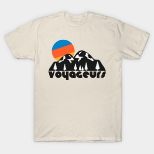 Retro Voyageurs ))(( Tourist Souvenir National Park Design T-Shirt